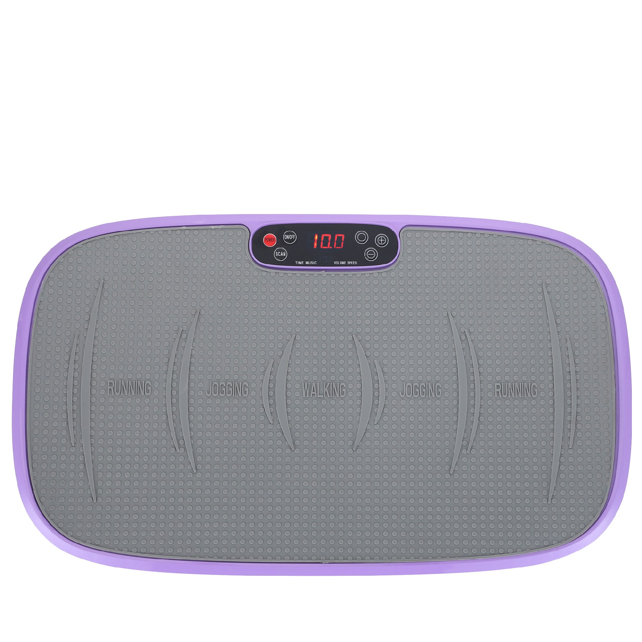 Vibration Plate Fitness Platform, Whole Body Exercise Machine For Lymphatic Drainage, Shaking Workout Board With 120 Speed Levels, Fat Burner And Weight Loss Equipment For Men And Women._voghion.com